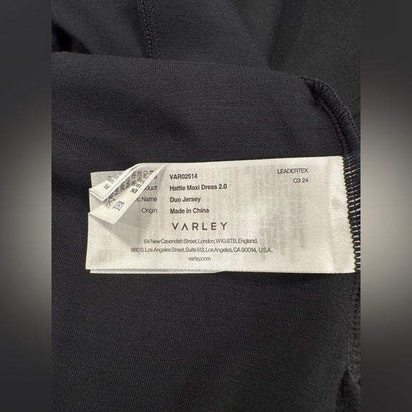 VARLEY // Hattie Maxi Dress in Black - Picture 13 of 14